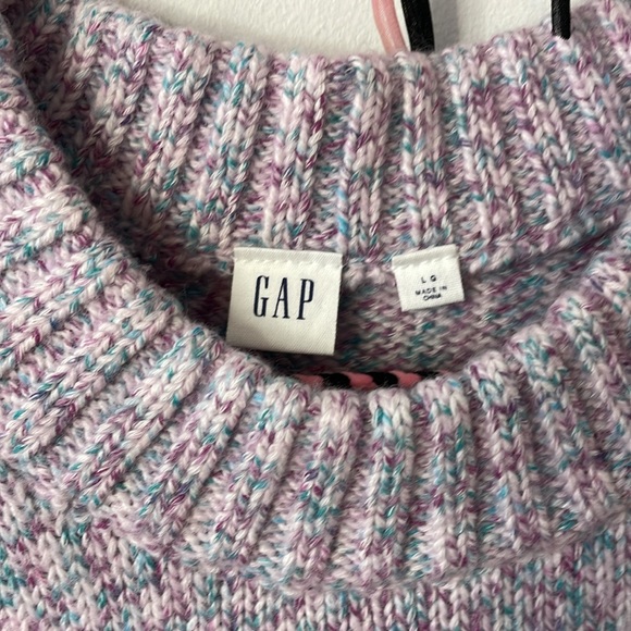 Gap little damaged super warm puff sleeves sweater - Picture 3 of 8